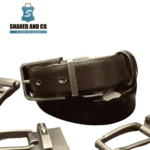 2 in 1 Leather Belt For Men - Mash -SB-B23 - Image 3