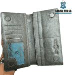 Long Wallet Double Phone-Premium Leather - Image 2
