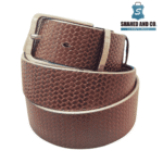 Double-Sided Leather Belt- Pati-1 - Image 2