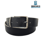 Double-Sided Leather Belt- Plain1
