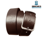 Double-Sided Leather Belt- Plain1 - Image 2