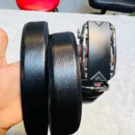 Automatic Buckle Belt-Crocodile Black C-3 - Image 2