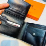 premium Croco Texture Black Wallet S1 - Image 4