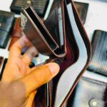 RFID Cardholder Wallet Brown Croco #BC1 - Image 5