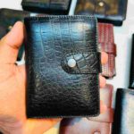 RFID Cardholder Wallet Black Croco #BC3