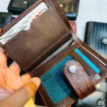 RFID Cardholder Wallet Brown  #BC7 - Image 4