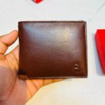 V Fold Premium Wallet-Brown M-2