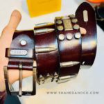 Premium Genuine Leather Repeat Belt Diesel Bullet Ns11