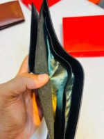 V Fold Premium Wallet-Black M-1 - Image 4