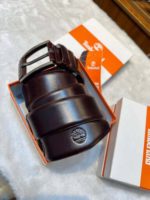 Timberland Chocolte  Genuine Leather Belt-1 - Image 3