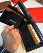 V Fold Premium Wallet-Black M-1 - Image 3