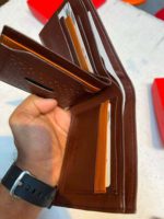 V Fold Premium Wallet-Brown M-2 - Image 3