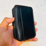 Premium Quality Multifunctional Full Zipper Wallet Black ms-2 - Image 6