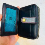 Premium Quality Multifunctional Full Zipper Wallet Black ms-2 - Image 3