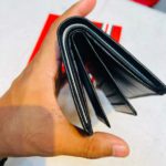 Semi Long Wallet Genuine Leather-Black sp2 - Image 5