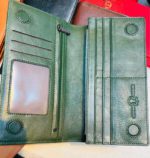 Double Phone Holder Wallet Green– Model 27 ka-4 - Image 4