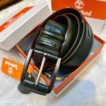 Timberland Green Genuine Leather Belt-2 - Image 3