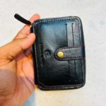 Premium Quality Multifunctional Full Zipper Wallet Black ms-2 - Image 2