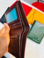 Model 21 Semi Long Wallet Chocolate msvz-3 - Image 4