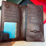 Double Phone Holder Wallet Chocolate– Model 23 msp-1