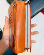 Double Phone Holder Wallet Brown– Model 23 msp-4 - Image 4