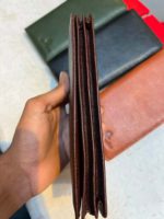 Double Phone Holder Wallet Chocolate– Model 23 msp-1 - Image 3