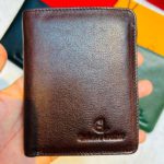 Model 21 Semi Long Wallet Chocolate msvz-3