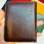 Model 21 Semi Long Wallet Chocolate msvz-3 - Image 2
