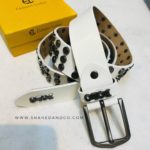 Premium Genuine Leather Repeat Belt Ns1 - Image 3