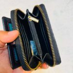 Premium Quality Multifunctional Full Zipper Wallet Black ms-2 - Image 5