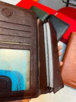 Double Phone Holder Wallet Chocolate– Model 23 msp-1 - Image 5