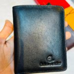 Model 21 Semi Long Wallet Black msvz-1