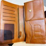 Double Phone Holder Wallet Brown – Model 25 kn-1