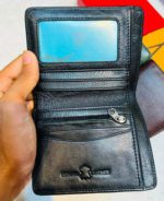 Model 21 Semi Long Wallet Black msvz-1 - Image 3