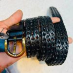 1 inch Braided Belt Black-nh1