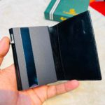 RFID-proof. Futuristic Black Ultra-slim bbs-2 - Image 2