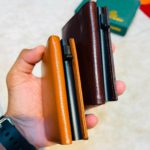 RFID-proof. Futuristic Brown Ultra-slim bbs-4 - Image 3