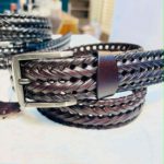 Dark Cholate Braided Belt -B2 - Image 2