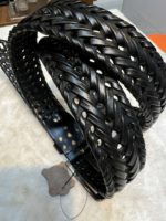 Black Braided Belt -B1 - Image 4